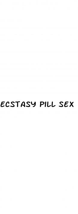 ecstasy pill sex