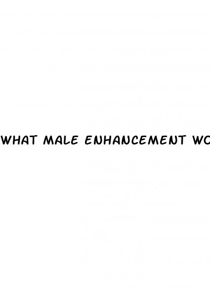 what male enhancement works