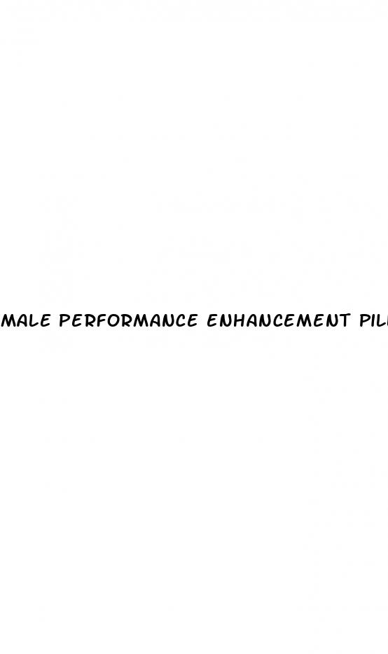 male performance enhancement pills