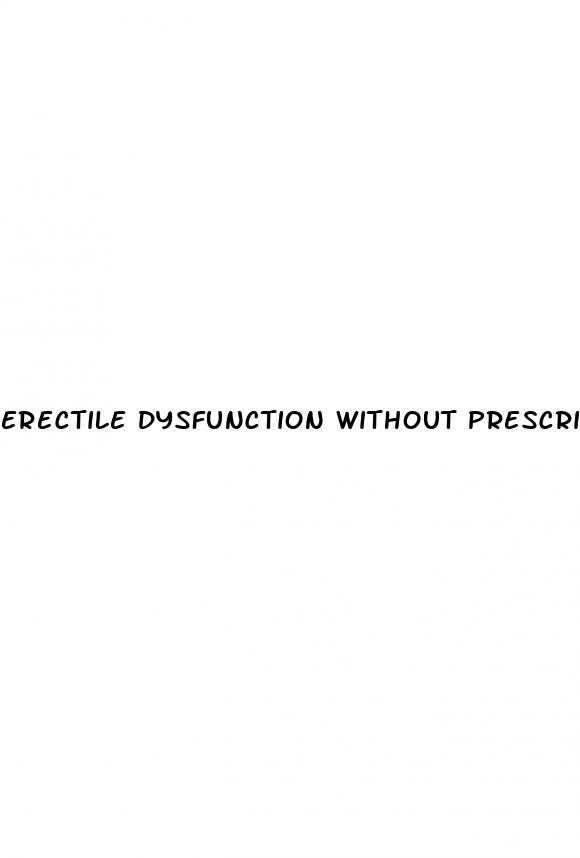 erectile dysfunction without prescription