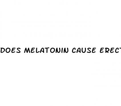does melatonin cause erectile dysfunction