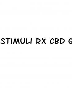 stimuli rx cbd gummies for ed
