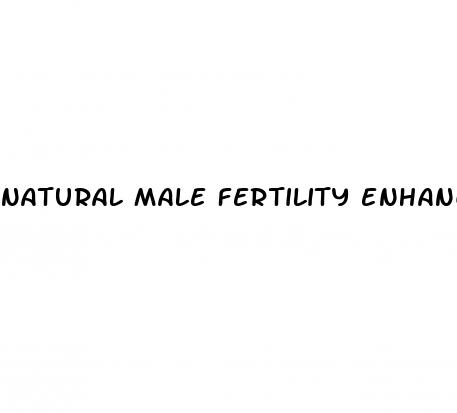 natural male fertility enhancers
