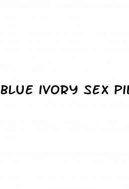 blue ivory sex pill