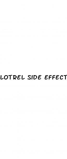 lotrel side effects erectile dysfunction