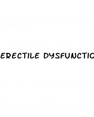 erectile dysfunction pelvic floor