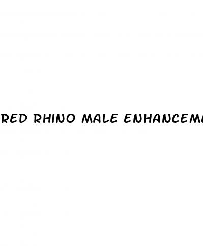 red rhino male enhancement review
