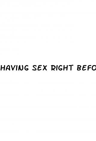 having sex right before your period on the pill