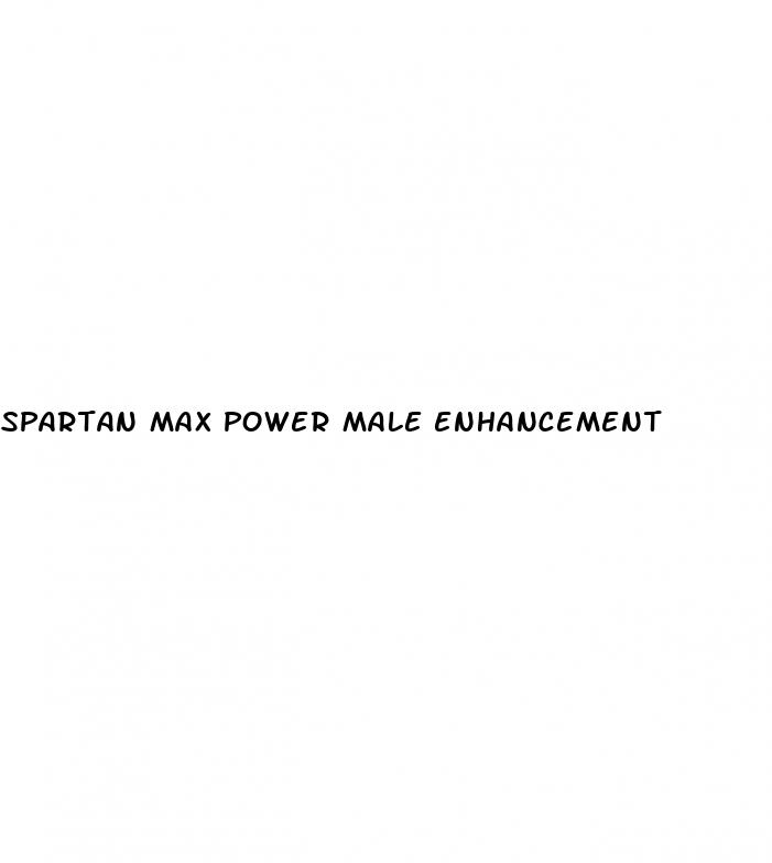 spartan max power male enhancement