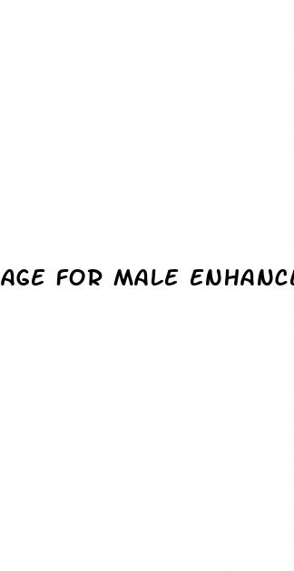 age for male enhancement