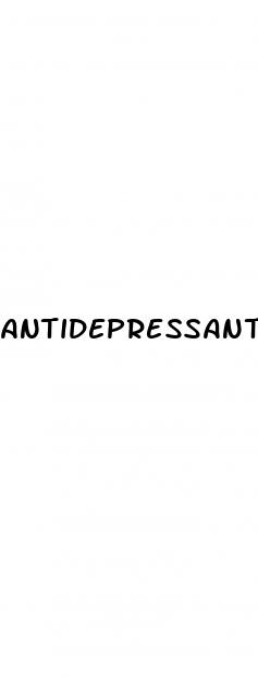 antidepressants without erectile dysfunction