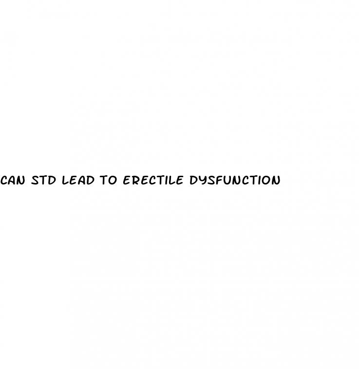 can std lead to erectile dysfunction