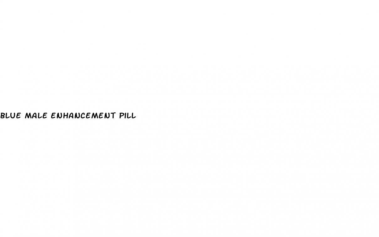 blue male enhancement pill