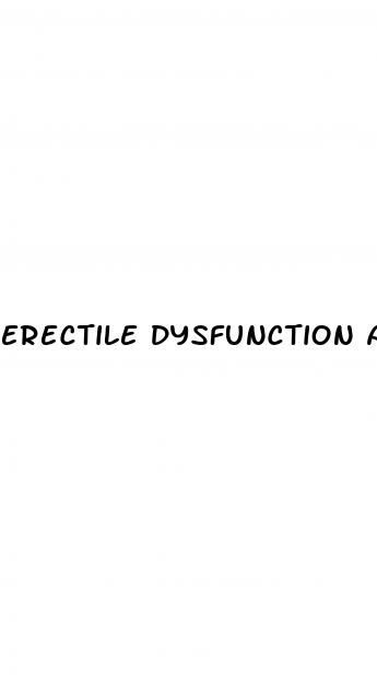 erectile dysfunction and osteoarthritis