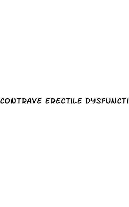contrave erectile dysfunction