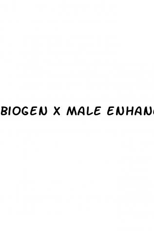 biogen x male enhancement