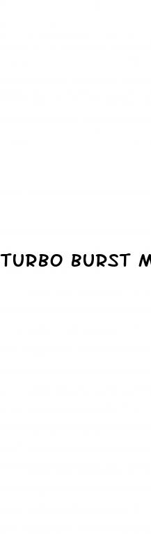turbo burst male enhancement
