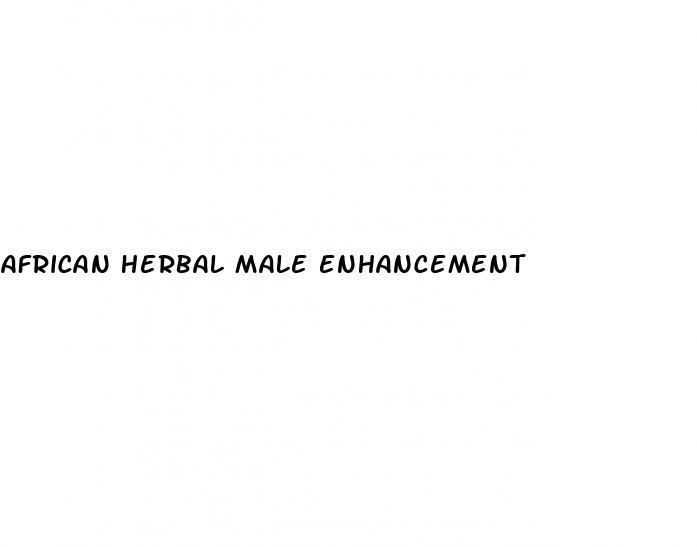 african herbal male enhancement