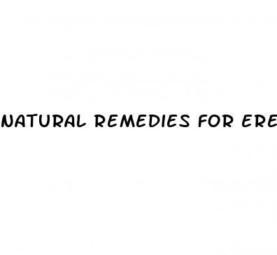 natural remedies for erectile dysfunction after prostate surgery