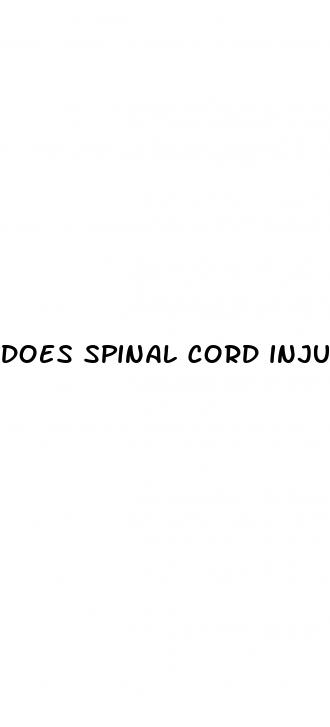 does spinal cord injury cause erectile dysfunction