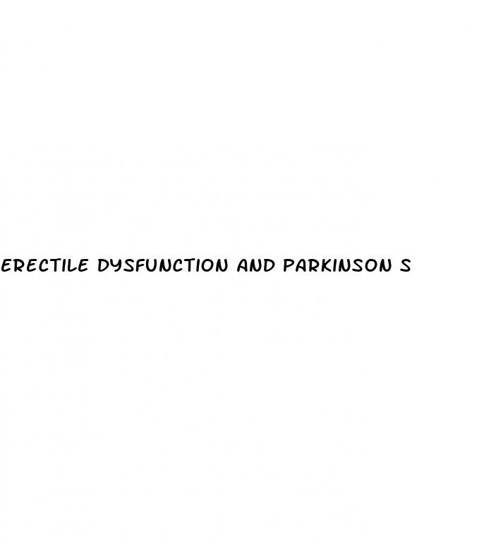 erectile dysfunction and parkinson s