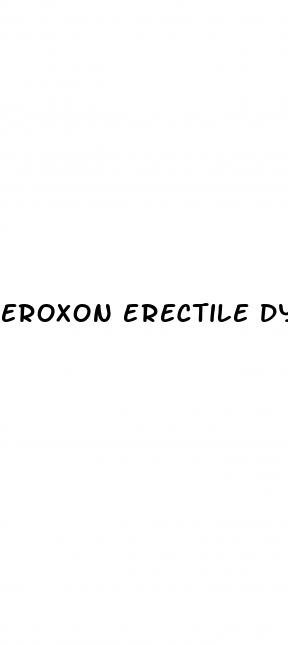 eroxon erectile dysfunction treatment gel stores