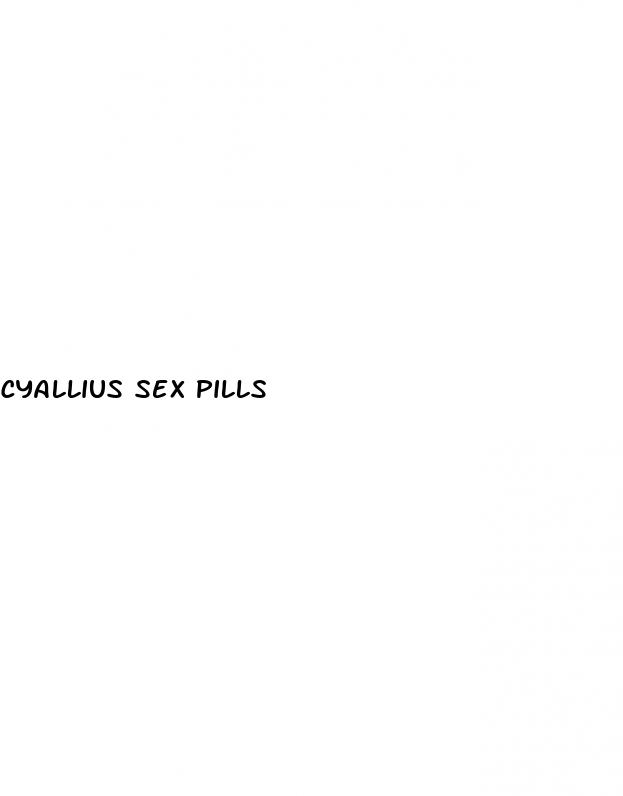 cyallius sex pills