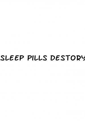 sleep pills destory sex drive