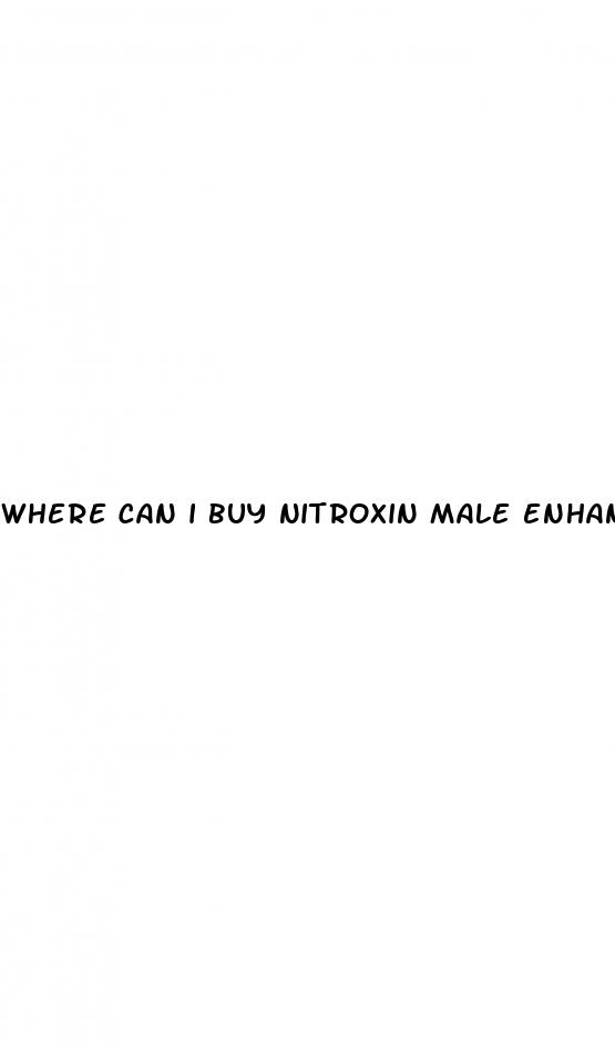 where can i buy nitroxin male enhancement