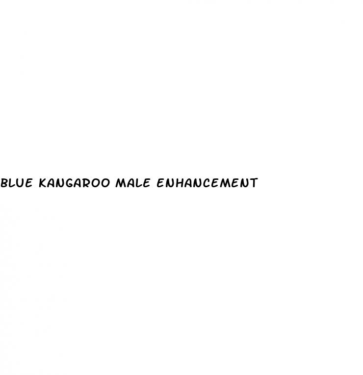blue kangaroo male enhancement