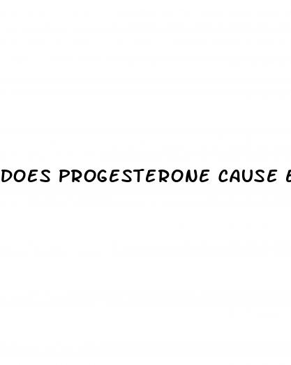 does progesterone cause erectile dysfunction