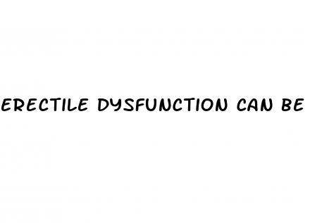 erectile dysfunction can be reversed without medication