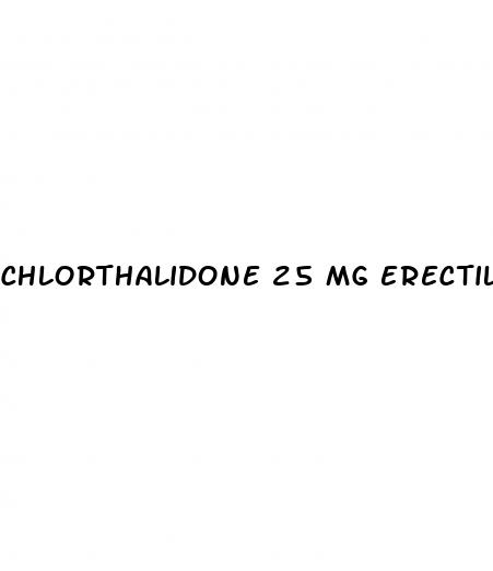 chlorthalidone 25 mg erectile dysfunction