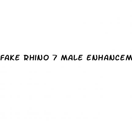 fake rhino 7 male enhancement