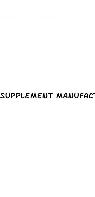 supplement manufacturers male enhancement