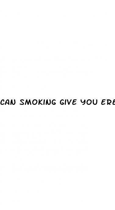can smoking give you erectile dysfunction