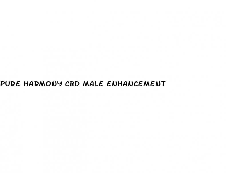 pure harmony cbd male enhancement