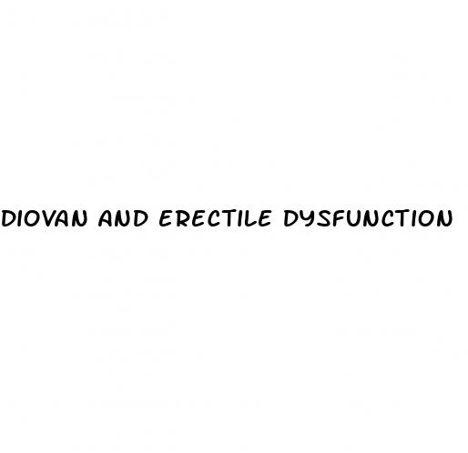 diovan and erectile dysfunction