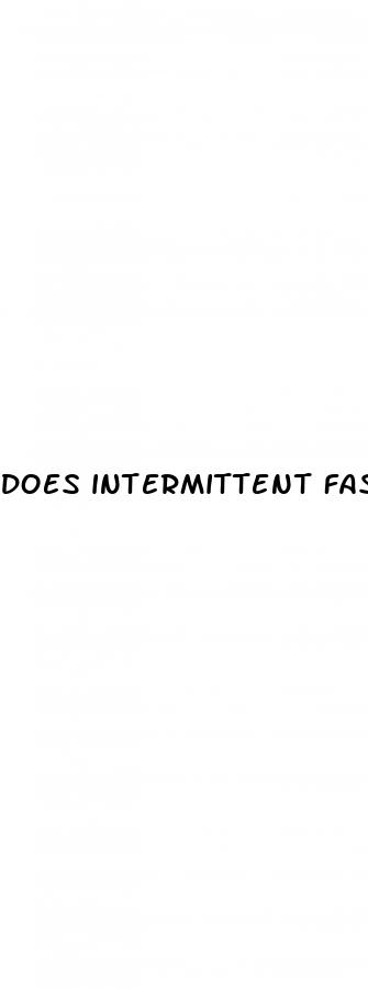 does intermittent fasting help with erectile dysfunction