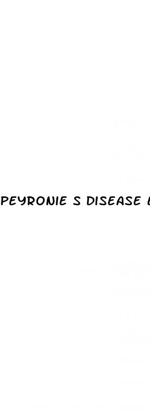 peyronie s disease erectile dysfunction