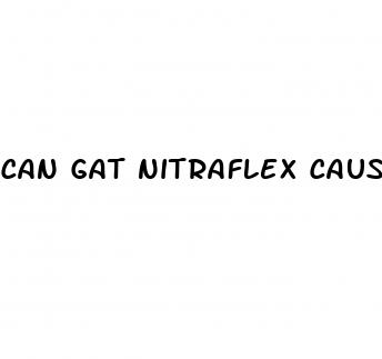 can gat nitraflex cause erectile dysfunction
