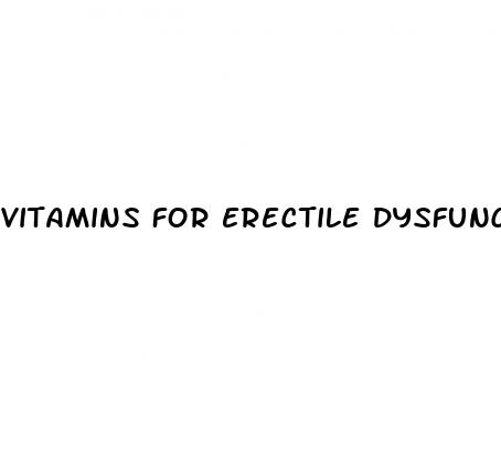 vitamins for erectile dysfunction in the philippines