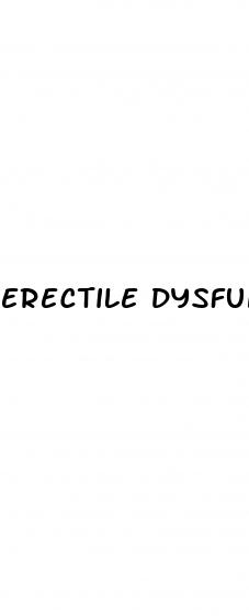 erectile dysfunction vitamin d