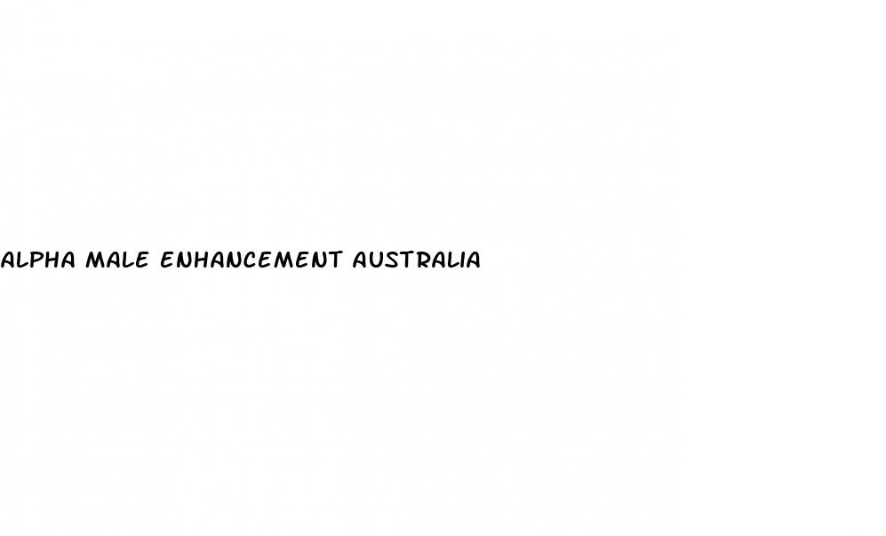 alpha male enhancement australia