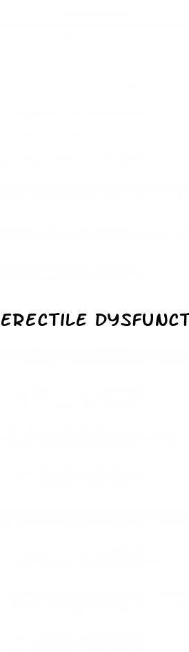 erectile dysfunction stats