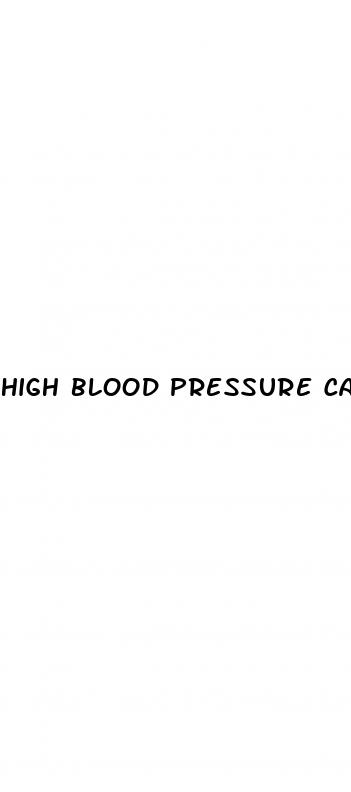 high blood pressure cause erectile dysfunction