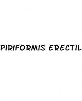 piriformis erectile dysfunction