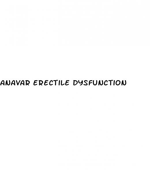 anavar erectile dysfunction