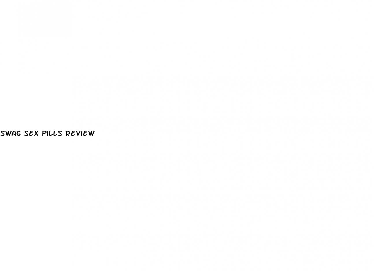 swag sex pills review