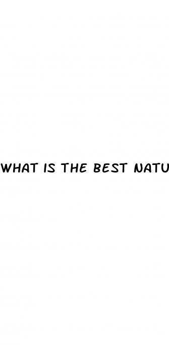 what is the best natural supplement for erectile dysfunction